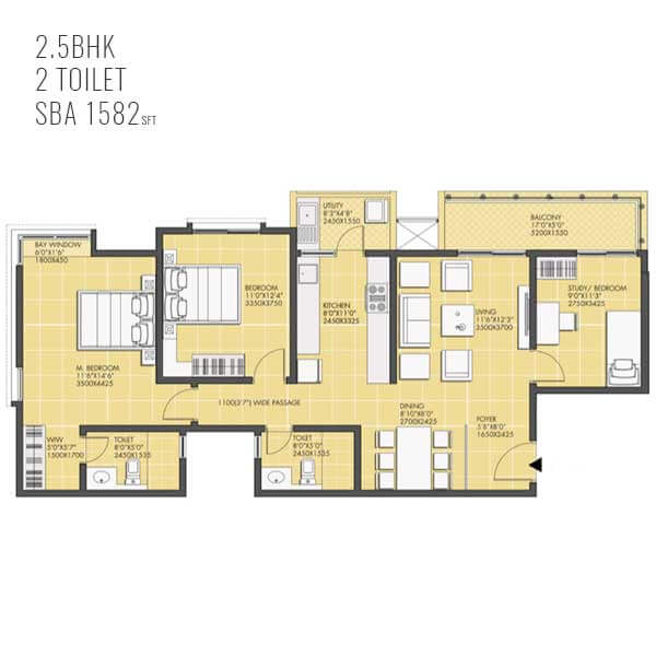  2 bhk flat for sale in Bangalore east